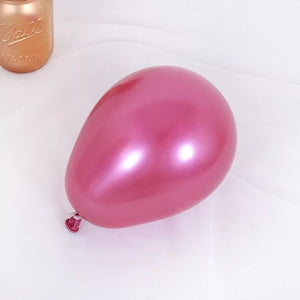 30pcs 5inch New Glossy Metal Pearl Latex Balloons Thick Chrome Metallic Colors