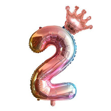 Number Birthday Balloon - Birthday Wedding New Year - 1 Piece - 16/30/40 Inches