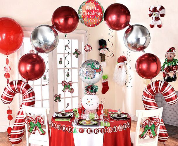 5 Stunning Christmas Balloon Decoration Ideas