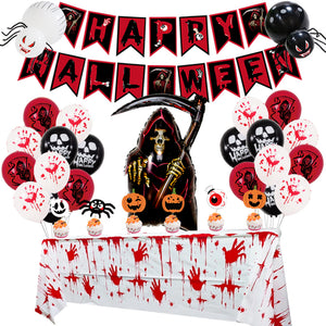 Happy Halloween Scary Design Balloon Set for Party