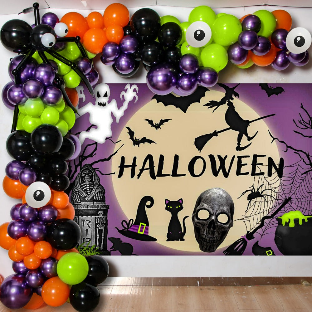 Halloween Party Balloon Decoration Set