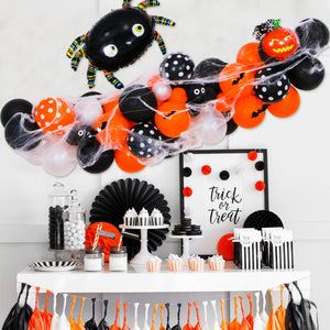Halloween Theme Spider Design Balloon Set