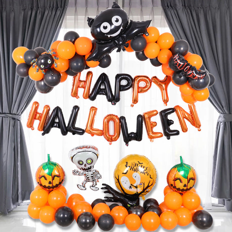 Scary Vampire Halloween Theme Balloon Set