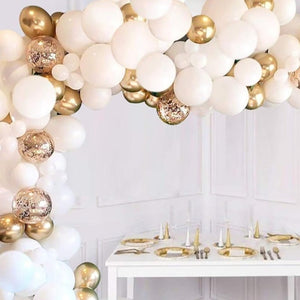 White Balloon Arch Garland Kit For Party Decoration