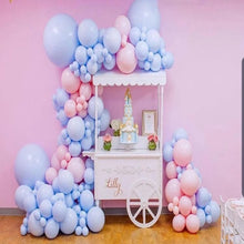 Blue And Pink Balloon Arch Kit For Decoration