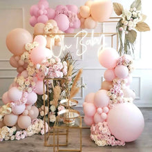 Blush Pink Apricot Balloons Arch Kit For Party