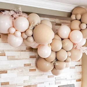 Chrome Champagne Balloon Arch Garland For Party