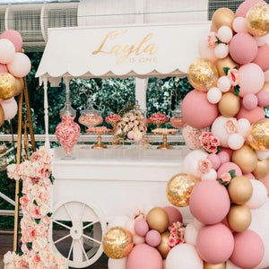 Pink Balloons Arch Garland For Party