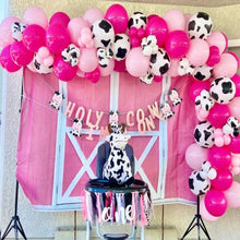 Country Farm Themed Southern Pink Balloon Arch