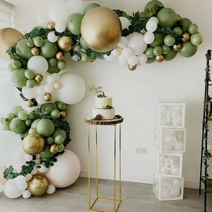 Green Balloons Garland Arch Kit For Party
