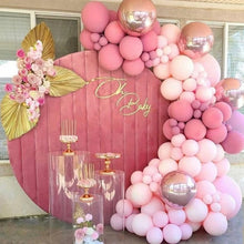 Balloon Arch Garland Kit Rose Gold Chrome Latex For Party Decoration
