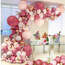 Pink Balloon Arch Garland Blush Gold Confetti For Decoration