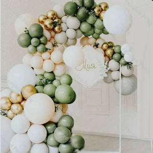 Green Balloon Garland Arch Kit For Party Decoration