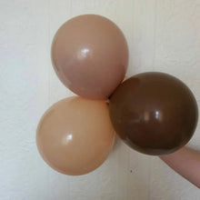 Brown Cream Arch Balloons Garland For Party