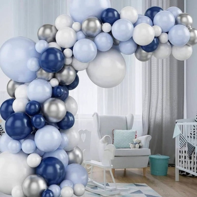 Blue Balloon Arch Kit For Party Decoration