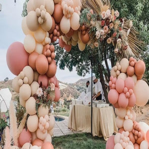 Retro Pink Garland Kit With 4D Animal Foil Balloons