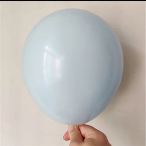 Arch Kit Blue Silver White Balloons For Party