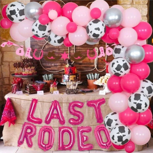 Western Theme Balloon Garland For Party Decorations