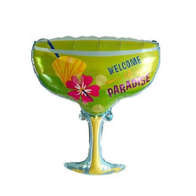Drinks Party Balloons - Green, Yellow, Red