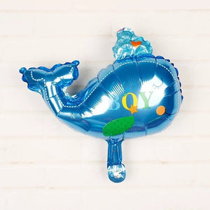 Cute Fish Buddies Balloons - Blue Green Orange - 18 Inches