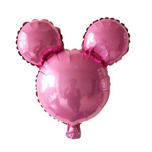 Mickey Head Birthday Balloon - 50 Pieces - 16 Inches