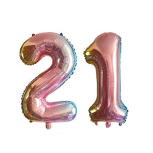 21st Year Birthday Balloon - 2 Pieces - 12 Inches