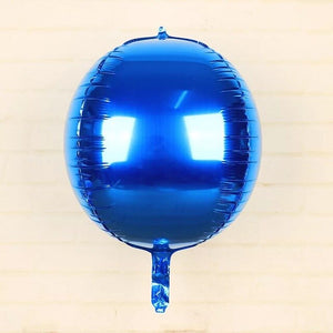 4D Metal Birthday Balloon - 2 Pieces - 12 Inches