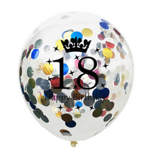 Confetti Balloons - 2/5 Pieces - 12 Inches