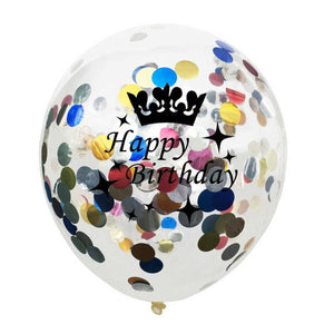 Confetti Balloons - 2/5 Pieces - 12 Inches