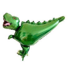4D Dino Number Birthday Balloon - 12 Inches