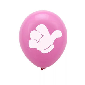 Mickey Mouse Party Balloon - 10 Pieces - 12 Inches