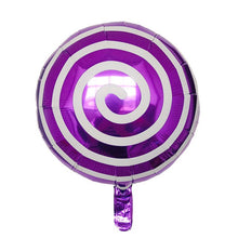 Candy Foil Party Balloons - Pink Purple Red Rose Yellow - 1 Pieces