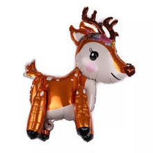 4D Elf Moose Deer Birthday Balloon - 12 Inches