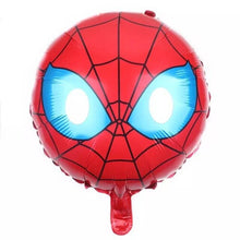 Superhero Balloons - Green, Red, Blue - 4 Pieces - 16 Inches