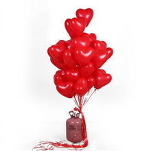 Red and Black Latex Balloon