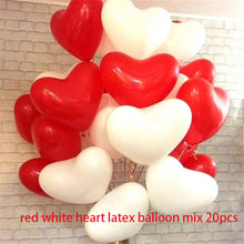 Red and Black Latex Balloon