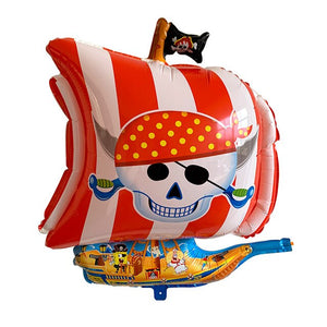 Pirate Ship Aluminum Inflatable Foil Balloons