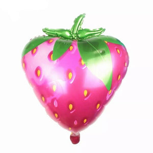Sweet Treats Foil Balloons - Pink Red Green - 18 Inches