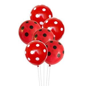 Polka Dot Birthday Balloon - 20 Pieces - 12 Inches