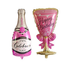 Whiskey Bottle Cup Foil Balloons