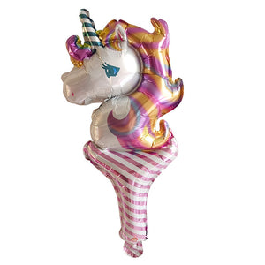 Unicorn Birthday Party Balloons - 10 Pieces