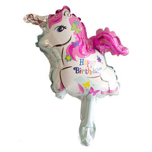 Unicorn Birthday Party Balloons - 10 Pieces