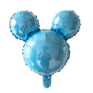 Baby Boy & Girl Balloons - Pink Red Blue Green - 5 Pieces - 18 Inches