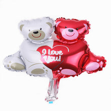 3D Bear Love Balloon - 12 Inches
