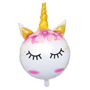 Gradient Unicorn Birthday Balloon - 6 Pieces - 32 Inches