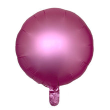 10pcs 18inch Chrome Metallic round Helium Foil Balloons baby 1st Birthday Party Supplies wedding Decor Metal color Ballon