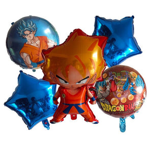 Dragon Balloon Ball Birthday Balloon - 6 Pieces - 12 Inches