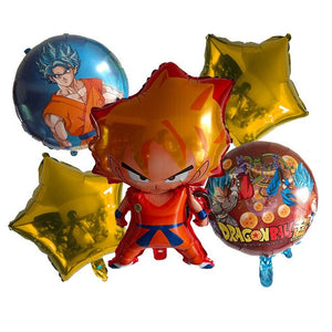 Dragon Balloon Ball Birthday Balloon - 6 Pieces - 12 Inches