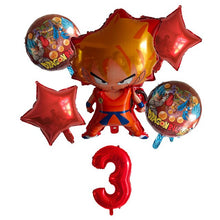 Dragon Balloon Ball Birthday Balloon - 6 Pieces - 12 Inches