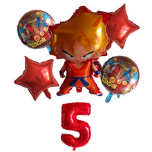 Dragon Balloon Ball Birthday Balloon - 6 Pieces - 12 Inches